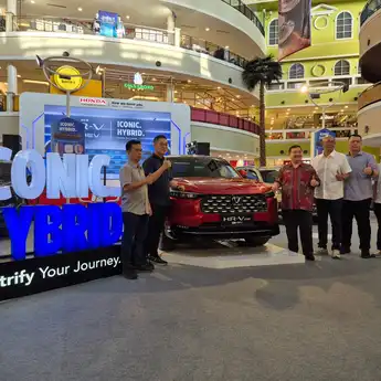 Pertama Kali di Balikpapan, Honda Tampilkan New Honda HR-V dan e:HEV