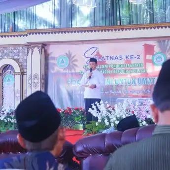 Wabup Rohman Hadiri Silatnas II Alumni Al Ihya Ulumaddin: Perkuat Tali Ukhuwah dan Peran Strategis Pesantren