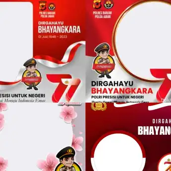 40 Link Twibbon HUT Bhayangkara 2025 Gratis untuk Media Sosial