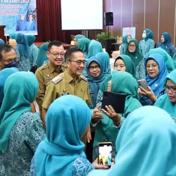 Ratu Dewa Dorong ASN Tanam Sayur dan Pelihara Ikan Lewat Sosialisasi 'Aku Hatinya PKK'