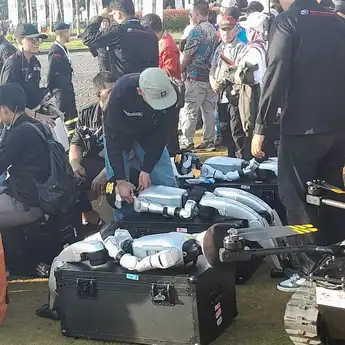 Fungsi Robot Polisi yang Ada di Perayaan HUT Bhayangkara ke-79