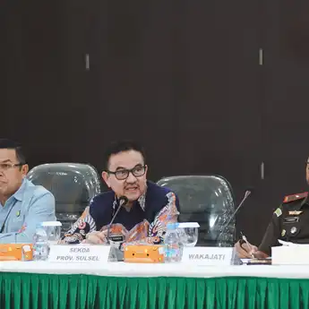 Pemprov Sulsel Dorong Penyelesaian Lahan Bendungan Jenelata, Fokus Rapat Satgas Investasi