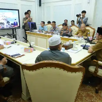 Prima Salam Pimpin Rapat Persiapan Tabligh Akbar 100 Hari RDPS