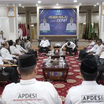 APDESI Muba Audiensi dengan Bupati Toha: Fokus pada Pembangunan dan Kesejahteraan Desa