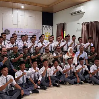 SKK Migas, Medco E&P, dan SRMD Gelar Pendidikan Dasar Bela Negara untuk Siswa SMA di Wilayah Operasi