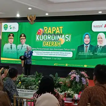 INDEKS LITERASI KALTIM MASIH 78,34
