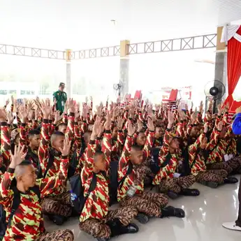 Retret Laskar Pandu Satria Tanamkan Semangat Nasionalisme dan Karakter Pemimpin pada Pelajar Sumsel