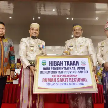 HUT ke-66 Kabupaten Luwu, Pemprov Sulsel Siapkan Rp250 Miliar untuk Pembangunan RS Regional di Bua