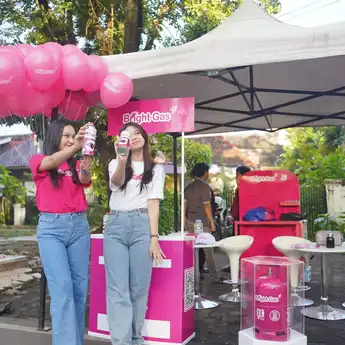 Pertamina Pasarkan Bright Gas di CFD Makassar, Ada Gratis Ongkir Hingga Diskon Menarik