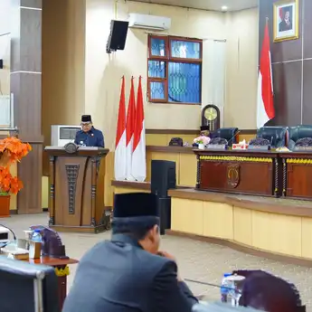 Bupati Toha Tanggapi Pandangan Fraksi DPRD Muba Terkait Laporan APBD 2024 dan Tiga Raperda