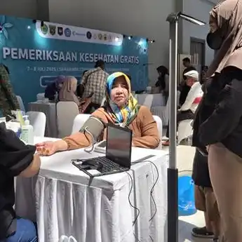 Warga Padati Layanan Kesehatan Gratis dalam Rangkaian HKG PKK Nasional di Samarinda