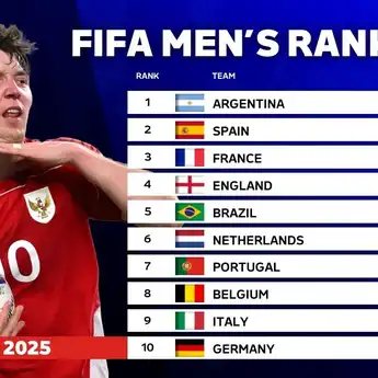 Daftar Lengkap 200 Ranking FIFA Terbaru, Timnas Indonesia Naik Peringkat!