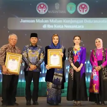 Rayakan HUT ke-45 Dekranas di IKN, Harum Sebut IKN sebagai Ruang Temu Seluruh Bangsa