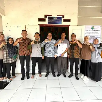 Dinkominfo Muba Lakukan Monitoring PPID di Desa Sumber Rejeki dan Bukit Jaya