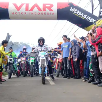 Trail Adventure Warnai Beautiful Malino 2025, 960 Rider Jelajahi Alam Gowa
