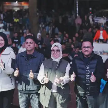 Beautiful Malino 2025 Malam Keempat Dipadati Ribuan Pengunjung, Vanessa Zee dan Piche Kota Tampil Memukau