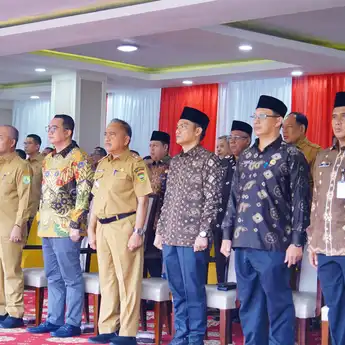 Pemkab Muba Gelar Upacara Harkopnas ke-78 2025
