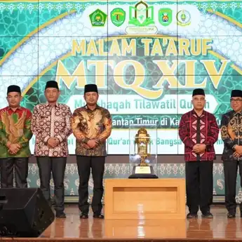 Hadiri Malam Taaruf MTQ XLV, Gubernur Harum Tekankan Nilai Persaudaraan dan Sportivitas 