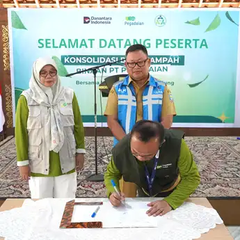 Pegadaian, Pemkot Bandung, dan FORSEPSI Perkuat Sinergi Bank Sampah, Dorong Bandung Jadi Kota Hijau