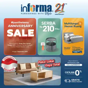 Nikmati Promo Spektakuler Cash Back Hingga 21 Juta Hanya di Informa