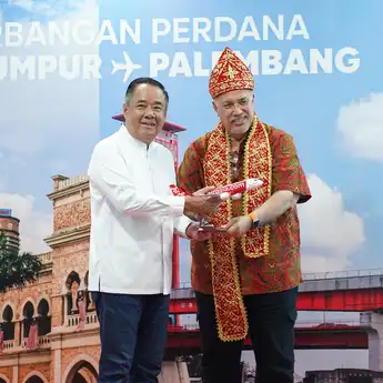 Rute Internasional Palembang–Kuala Lumpur Resmi Dibuka, Sumsel Siap Sambut Wisatawan Asing
