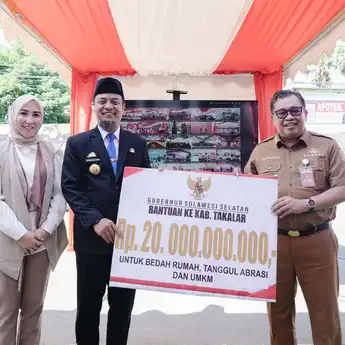 Sulsel Alokasikan Rp20 Miliar untuk Takalar, Bedah Rumah Jadi Program Utama