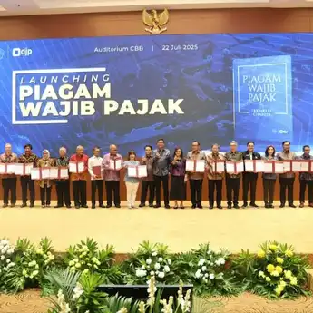DJP Rilis Piagam Wajib Pajak, Ini Manfaat dan Isinya