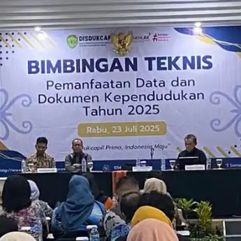 DISDUKCAPIL KALTIM GELAR BIMTEK PEMANFAATAN DATA 