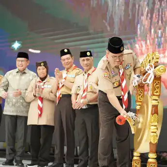 Sekda Sumsel Buka Rakerda Pramuka 2025, Dorong Penguatan Moral dan Kolaborasi