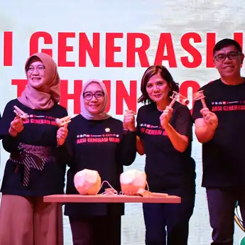Menteri PPPA Ajak Anak-Anak Jadi Pahlawan Lingkungan   