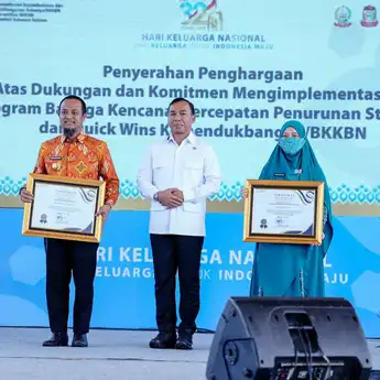 Pemprov Sulsel Raih Penghargaan Nasional atas Keberhasilan Turunkan Stunting