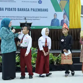 Lomba Pidato Bahasa Palembang Dorong Generasi Muda Lestarikan Budaya Lokal