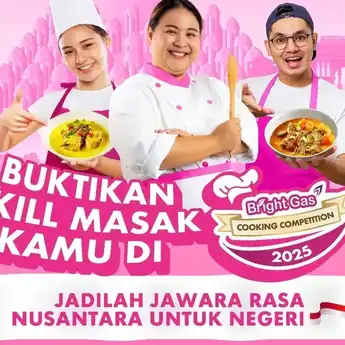 Bright Gas Cooking Competition 2025 Tantang Warga Makassar Adu Kreasi Masakan Nusantara