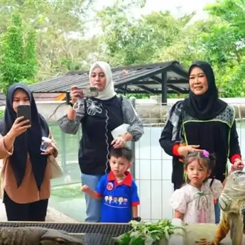 Kunjungan Edukatif Villa Gandus: Balita Peserta Lomba Sehat Sumsel 2025 Antusias Belajar Satwa