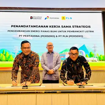 Diinisiasi Danantara, PLN – Pertamina Teken Kerja Sama Pengembangan Energi Panas Bumi Nasional