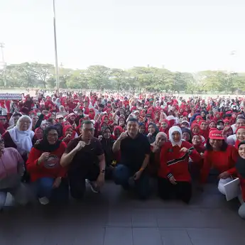 Sambut HUT RI ke-80, Pemkot Makassar Awali Porseni dengan Senam Sehat