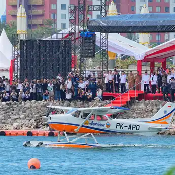 Menhub Dukung Penuh Program Seaplane, Sulsel Siap Jadi Hub Udara Laut Nasional