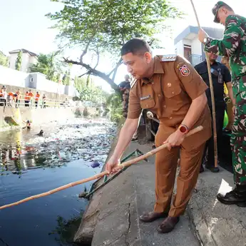 Pemkot Makassar Kerahkan 1.000 Personel Bersihkan Kanal Sirijala