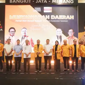 Musda Hanura Sulsel: Munafri Ajak Partai Politik Bersinergi Bangun Makassar