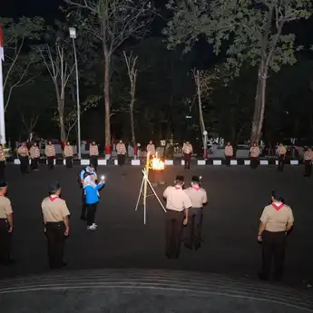 Hari Pramuka ke-64, Pemkab Gowa Perkuat Tekad Anggota Melalui Ulang Janji