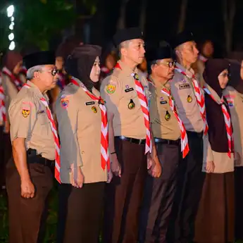 Wagub Sulsel Fatmawati Rusdi Terima Lencana Melati di Buperta Cibubur