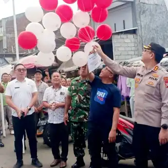 Sambut HUT RI Ke-80, BRI dan Polsek Tondano Gelar Aksi Sosial Usung Tema: Semangat Merah Putih Peduli dan Beraksi