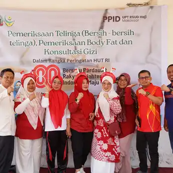 RSUD Haji Makassar Gratiskan Layanan Kesehatan, 150 Warga Terlayani