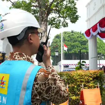 Pasokan Listrik PLN Andal, Rangkaian Peringatan HUT RI Berlangsung Khidmat dan Meriah