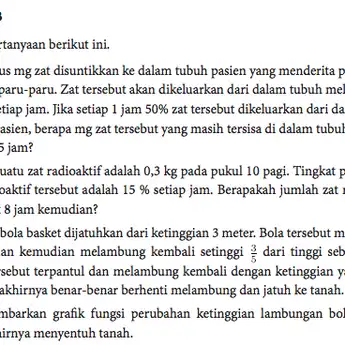 Kunci Jawaban Matematika Kelas 10 Halaman 18 Kurikulum Merdeka