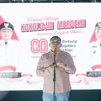 HUT ke-80 RI, Warga Kokolojia Gelar Festival Meriah di TPI Rajawali