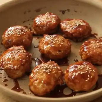 Resep Chicken Tsukune (Bola Ayam Ala Jepang), Dijamin Nagih!