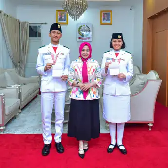 Dua Paskibraka Nasional Asal Sulsel Dapat Dukungan Pendidikan dari Pemprov