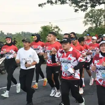 Puluhan Ribu Warga Padati Kubu Raya Fun Run & Fun Walk 2025, Bupati Sujiwo: Ini Wujud Kebersamaan