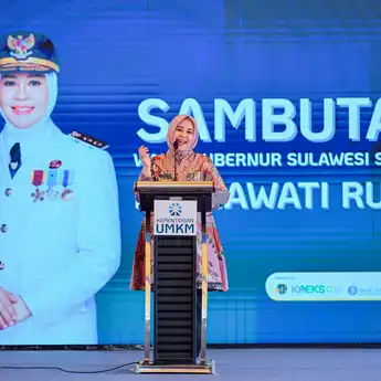 Wagub Sulsel Dampingi Menteri UMKM Resmikan PLUT di Makassar